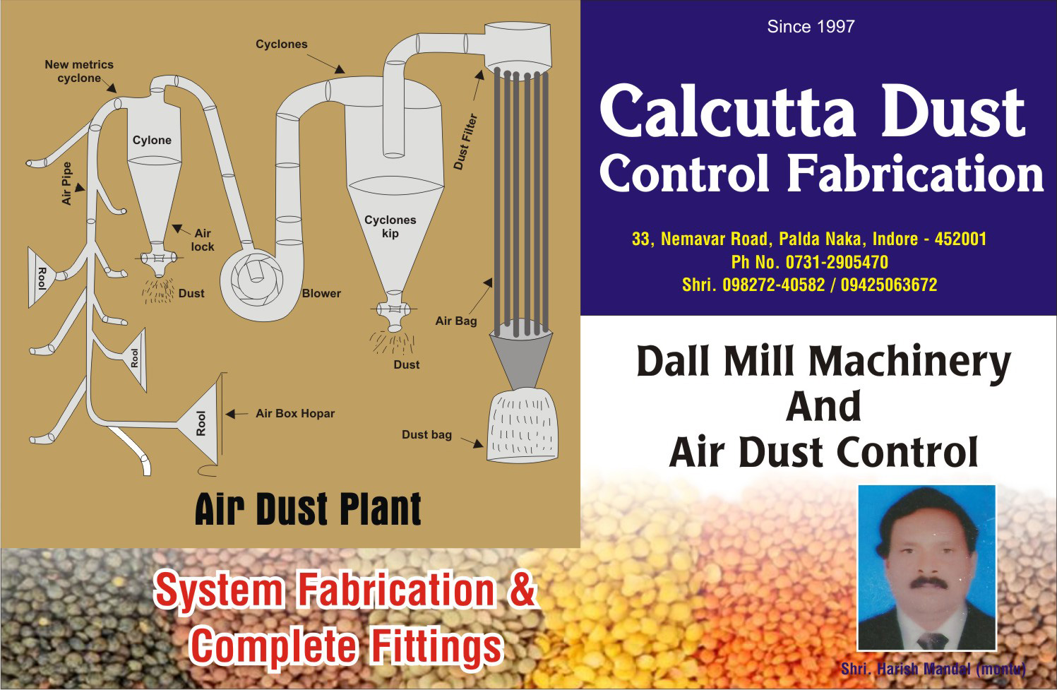 Culcutta Dust Control Fabrication