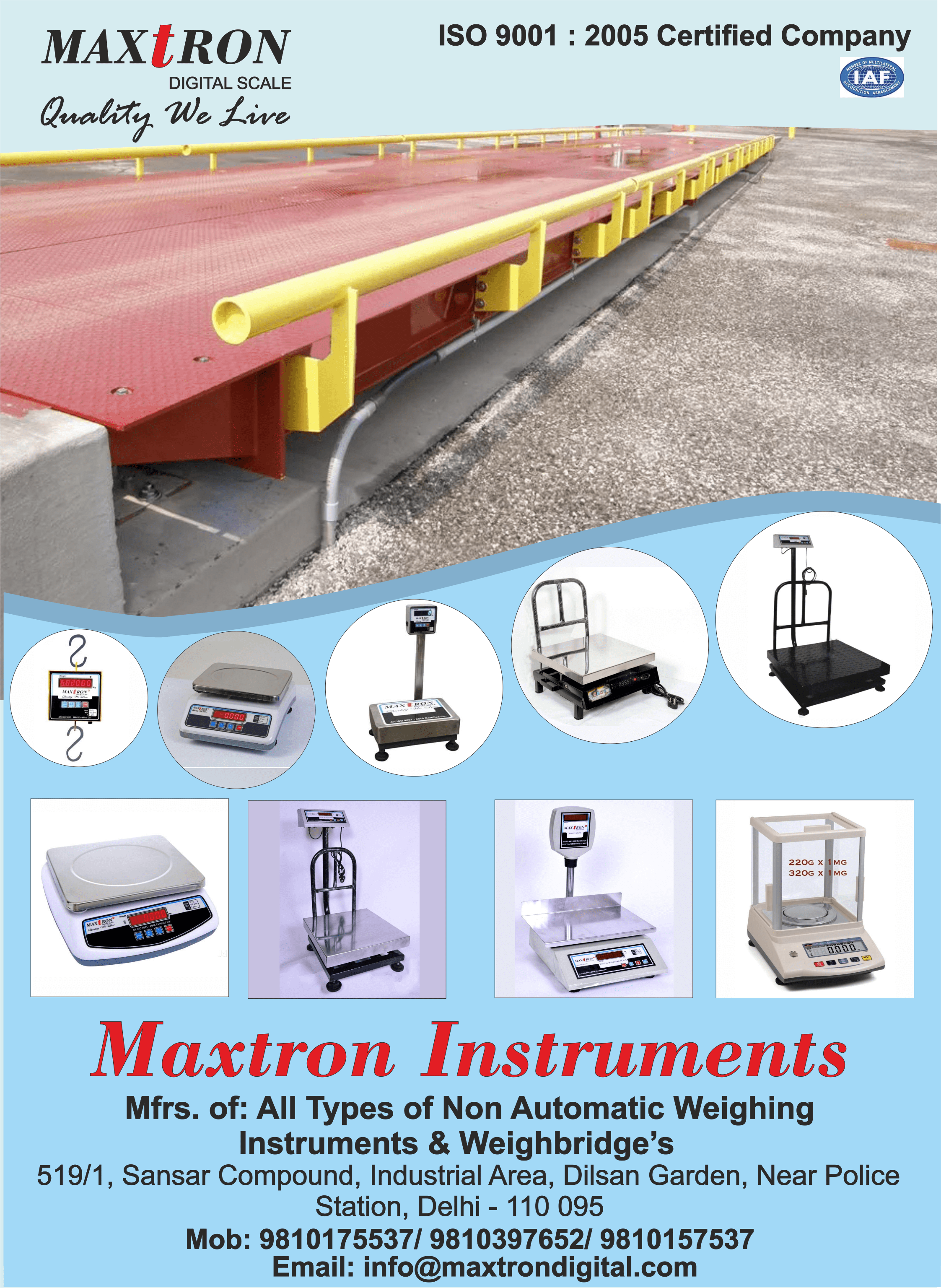 Maxtron Instruments