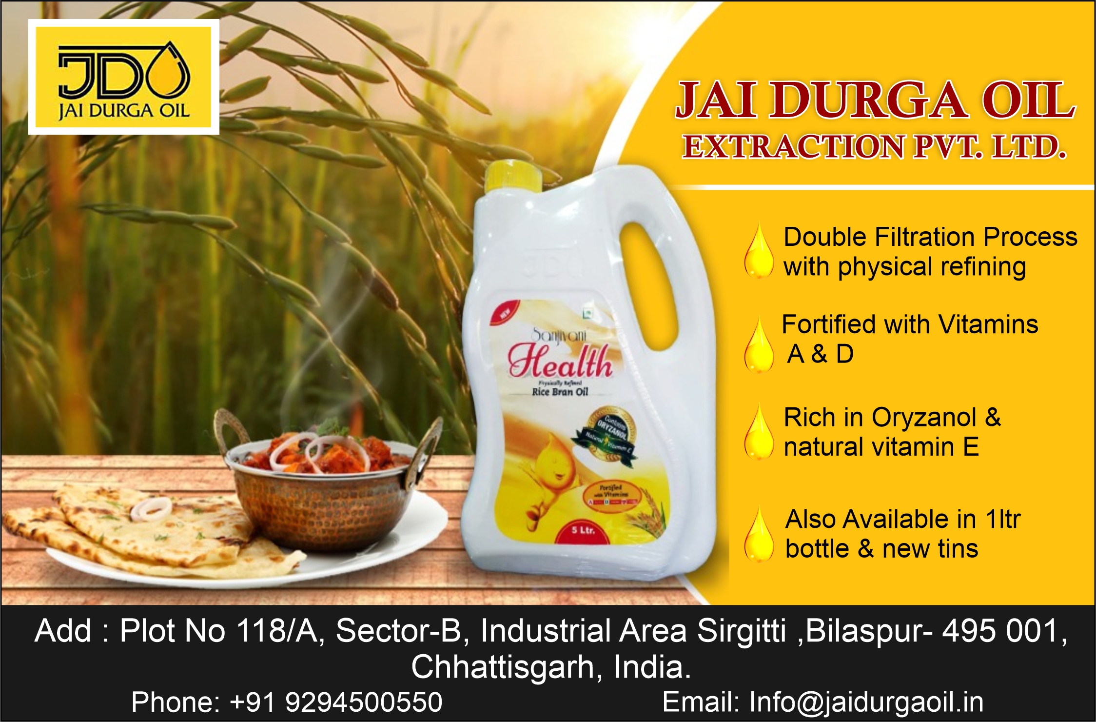 Jai Durga Oil Extraction Pvt. Ltd.