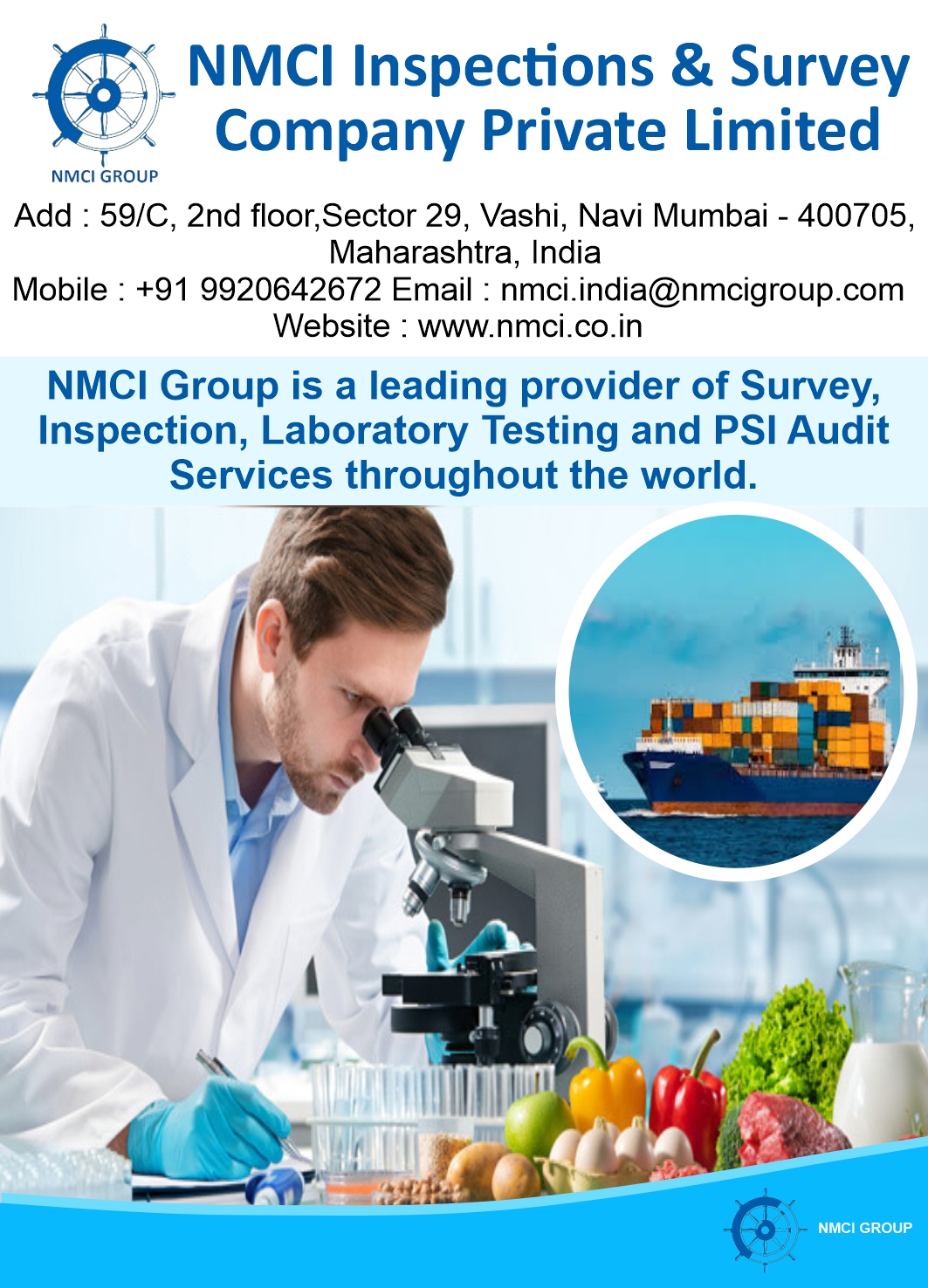 NMCI Inpections & Survey Company Private Limited