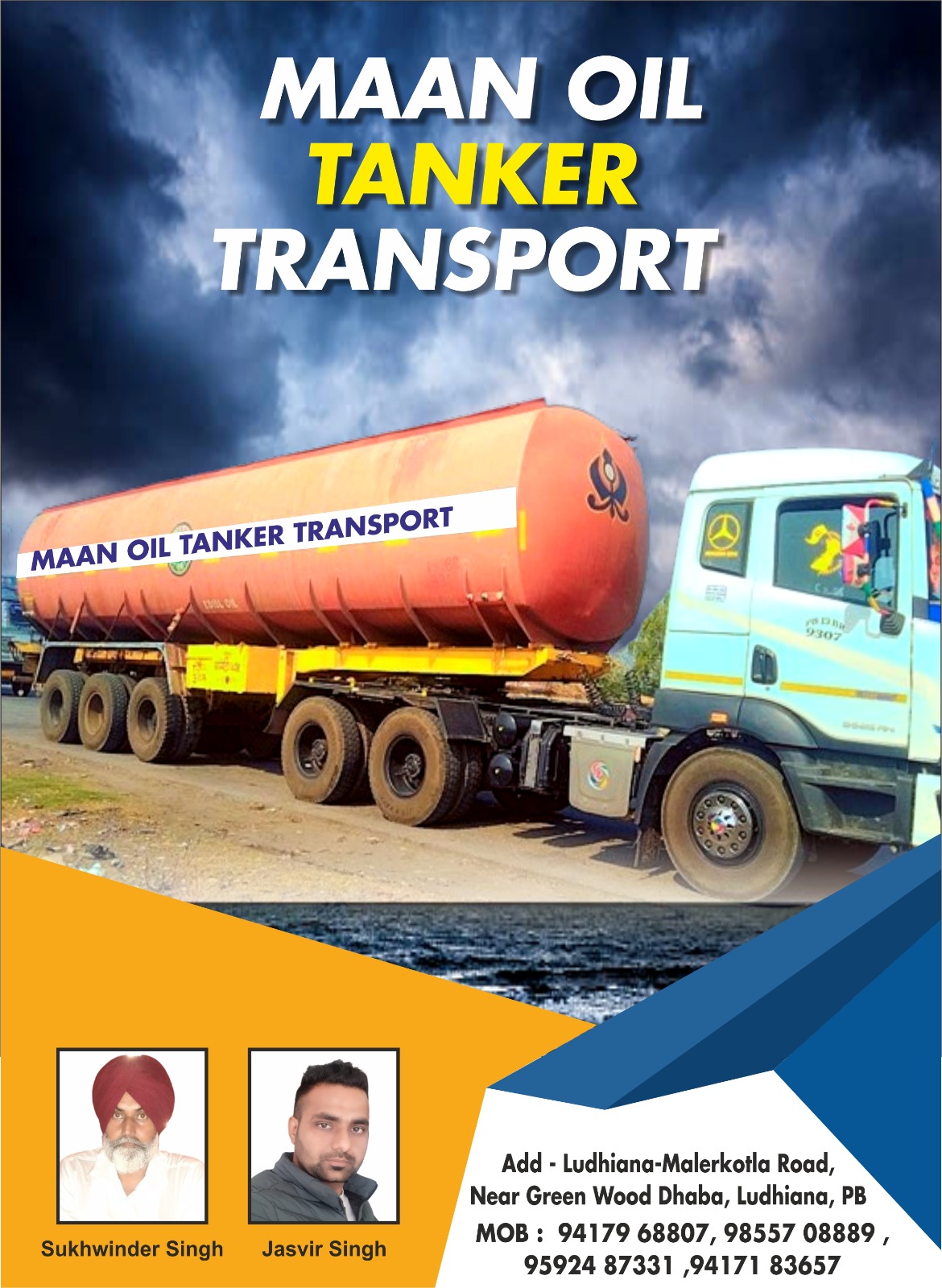 Maan Oil Tanker Transport